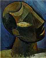 picasso 1900s head of a man spring