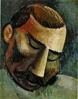 picasso 1900s head of man